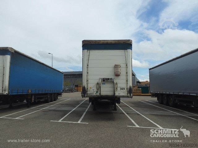 Open semitrailer with tarp Schmitz Cargobull Semitrailer Curtainsider Standard