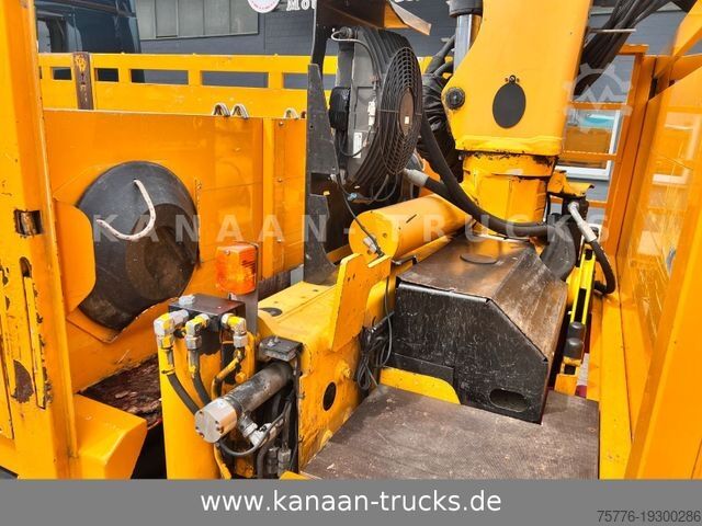 Truck mounted crane MERCEDES-BENZ 1845 Antos 4x2 Baustoffkran Palfinger 21001L
