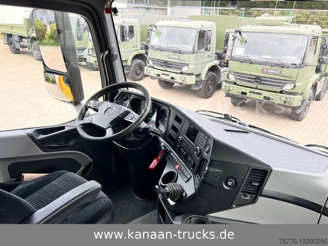 Truck mounted crane MERCEDES-BENZ 1845 Antos 4x2 Baustoffkran Palfinger 21001L