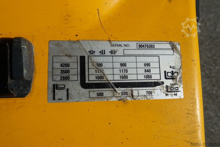 Pallet stacker Jungheinrich EJC 216z Triplex Elektro Hochhubwagen