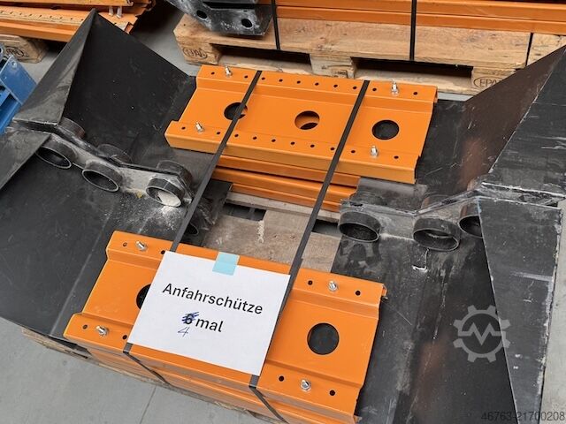 Schwerlastregal Nedcon Flankenschutz Leitplanke