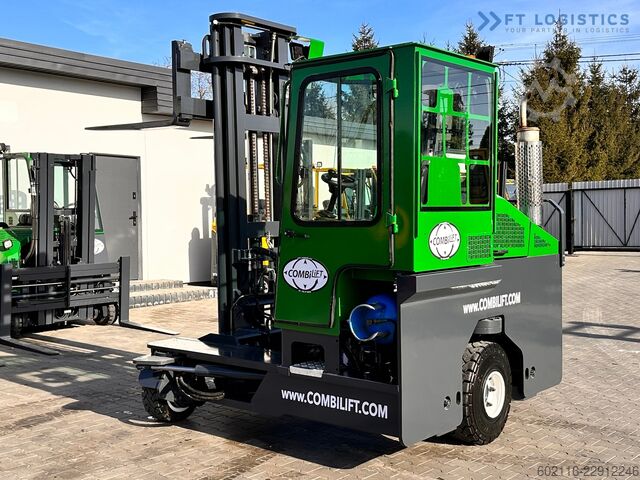 4-way forklift truck Combilift C4000 / LPG / DUPLEX / 4500MM /FREE LIFT