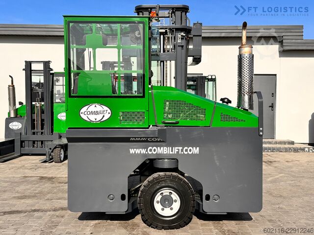 4-way forklift truck Combilift C4000 / LPG / DUPLEX / 4500MM /FREE LIFT