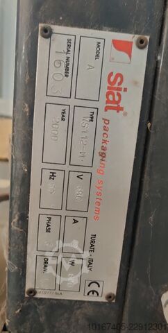 Banderoling machine SIAT Ws112-M