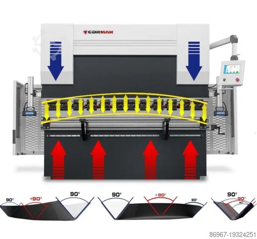 Press brake CORMAK EURO PB 160X3200