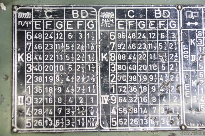 Lathe 440 x 1200 mm Mondiale Celtic 20