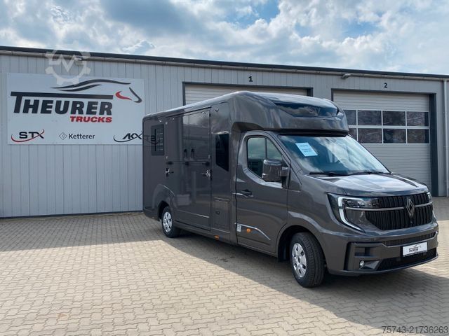 Livestock transporter RENAULT Master STX 5 Sitzer Haras ex. Lang Automatik