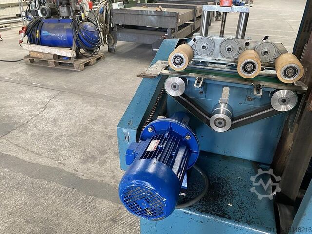 Seitlicher Schleifer mit 2 vertikalen Bändern, für gerade oder geformte Teile Omef