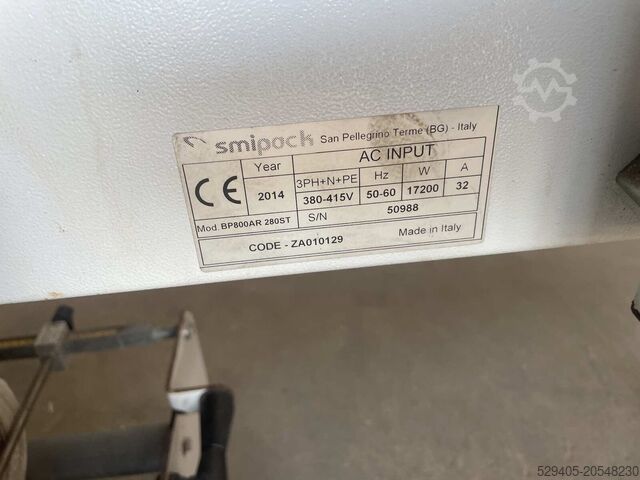 Wrapping machine Smipack BP800AR 280ST