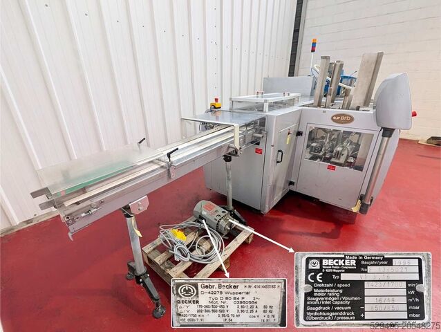 Verpackungsmaschine PRB Newpocket – Encaisseuse