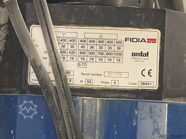 Universal-Bearbeitungszentrum Fidia 5 Achsen K 165