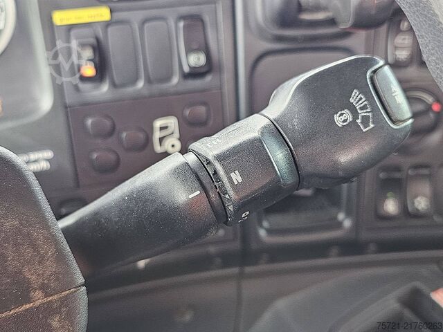 Platform trailer SCANIA P410 HIAB 258EP5