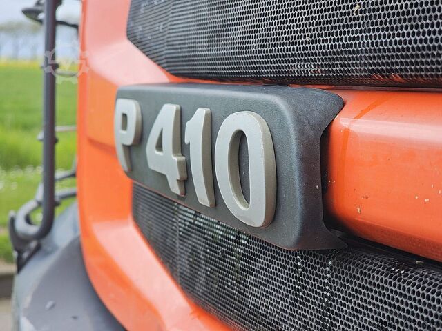Platform trailer SCANIA P410 HIAB 258EP5