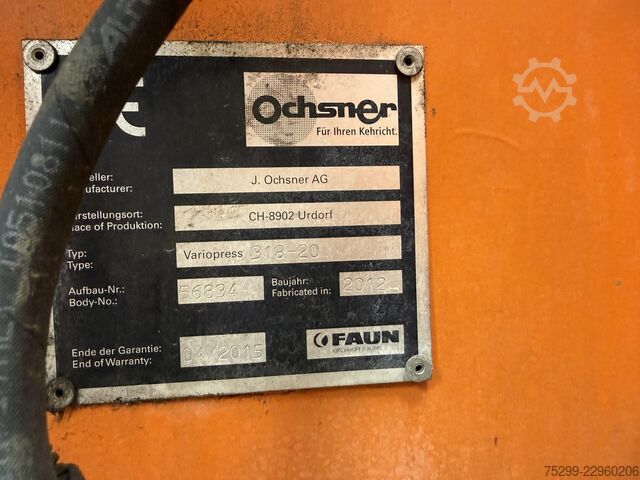 Axor 2533 6x2*4 Ochsner Mercedes-Benz Axor 2533 6x2*4 Ochsner