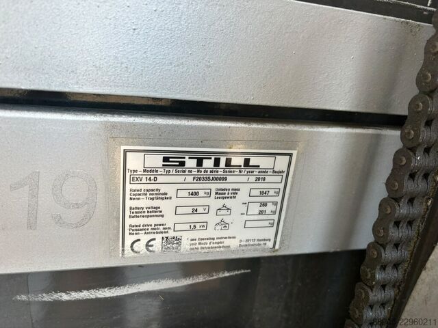 VS-23142 Electric double stacker Still EXV 14D STILL exv 14D