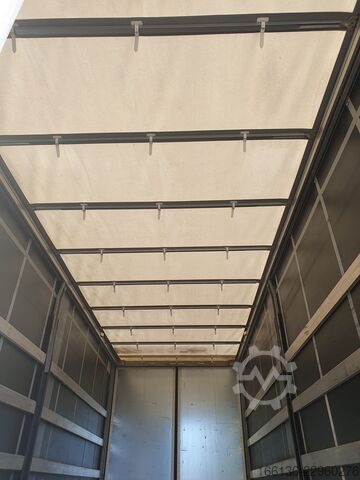 Tandem platform trailer Fliegl TPS 118 Durchladeanhänger 7,3 Meter