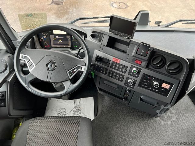 Roll-off tipper truck RENAULT T480 6x2 Euro6 Meiller-Abrollkipper
