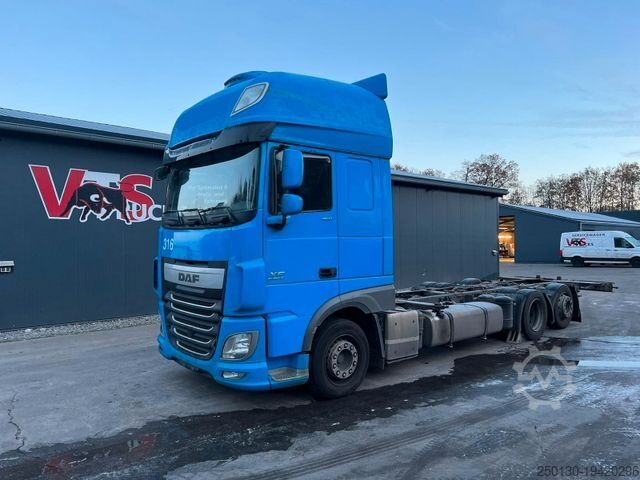 Swap body truck DAF XF 460 6c2 EU6 MOTORSCHADEN