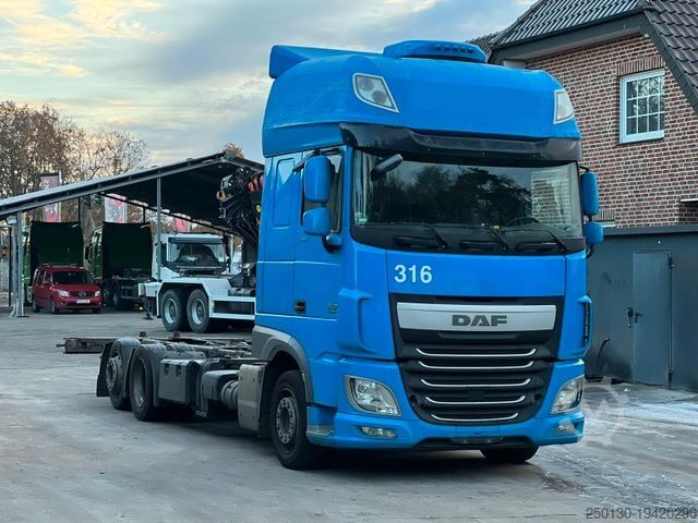 Swap body truck DAF XF 460 6c2 EU6 MOTORSCHADEN