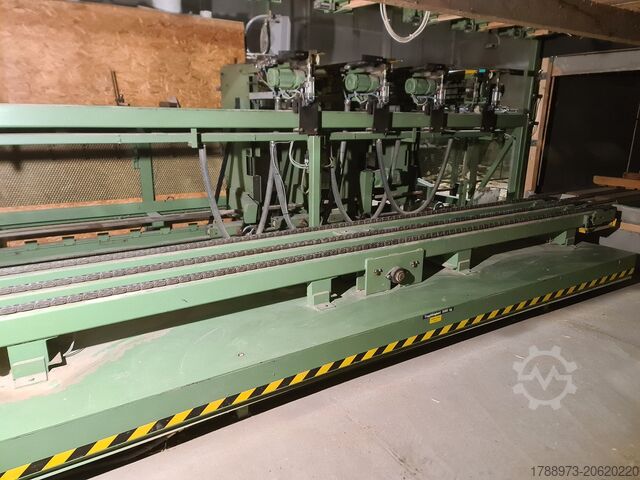 Weinig optimizing saw with stacker WEINIG 