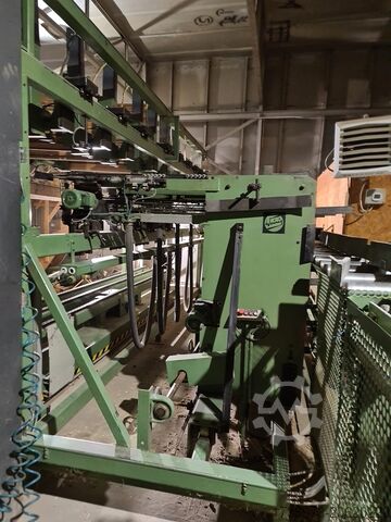 Weinig optimizing saw with stacker WEINIG 