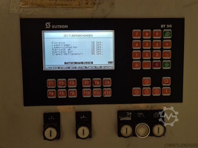 Weinig optimizing saw with stacker WEINIG