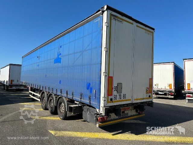 Open semitrailer with tarp Fruehauf Semitrailer Curtainsider Standard