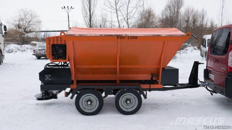Mastic asphalt mixer TICAB Salt and Sand Spreader RPS 1500