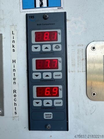 Standard tractor unit VOLVO FM 380 / Schmitz / 3 Kammer / Carrier ICELAND