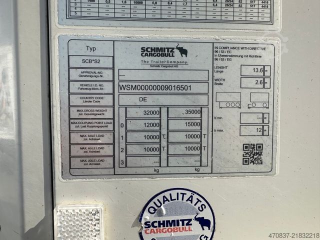 Standard tractor unit VOLVO FM 380 / Schmitz / 3 Kammer / Carrier ICELAND