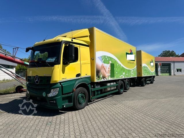 Kühlkoffer-LKW MERCEDES-BENZ Actros 2542 / Heizung / Blumen / LBW