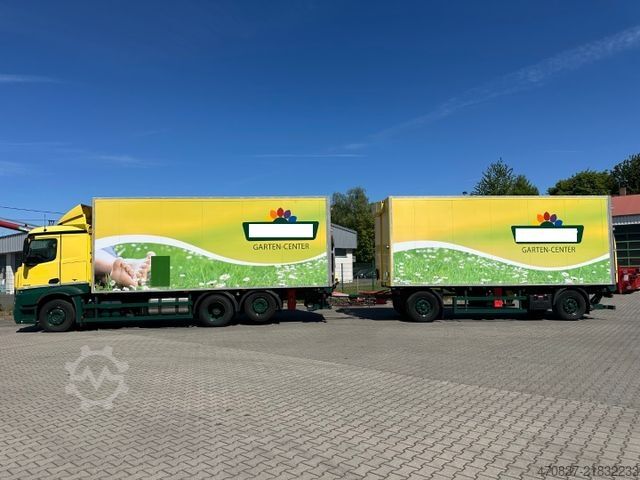 Kühlkoffer-LKW MERCEDES-BENZ Actros 2542 / Heizung / Blumen / LBW