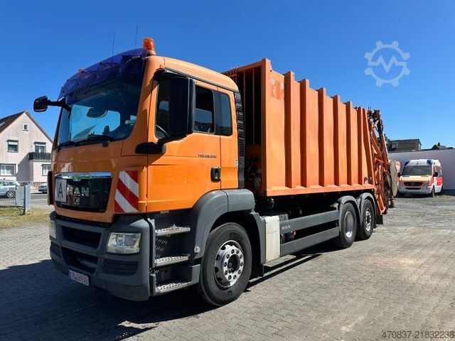 Garbage truck MAN TGS 26.320 / Haller / Sperrmüll