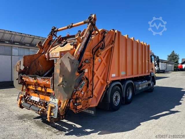 Garbage truck MAN TGS 26.320 / Haller / Sperrmüll