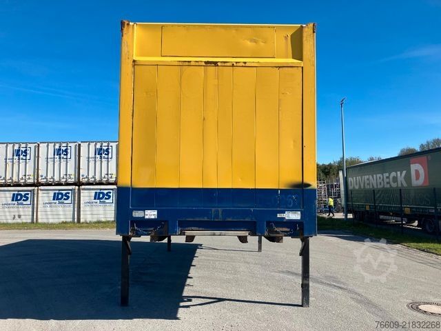 Swap body trailer KRONE Wechselbrücke Plane