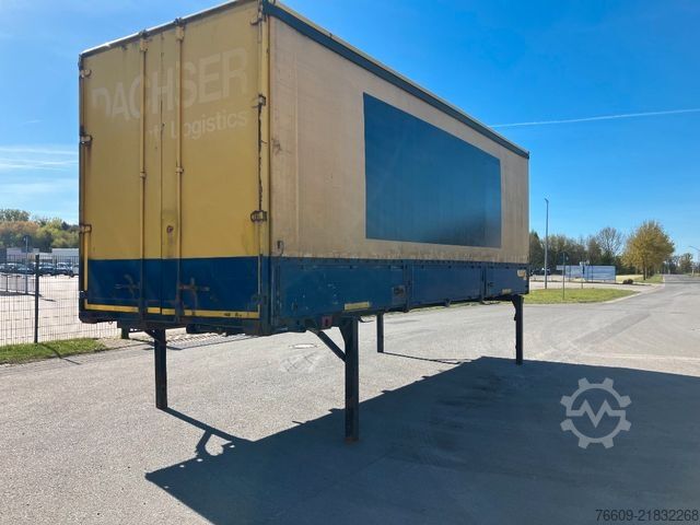 Swap body trailer KRONE Wechselbrücke Plane