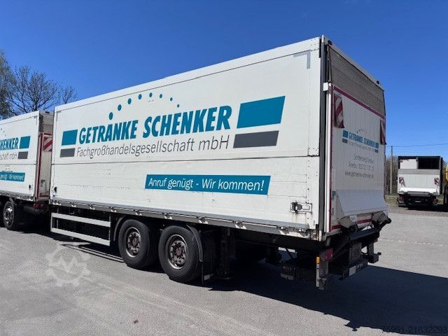 Beverage trailer ORTEN ag18t Anhänger gür Getränke mit Ladebordwand.