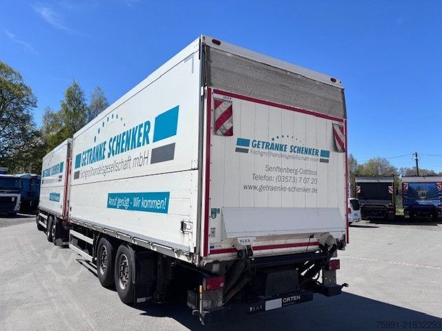 Beverage trailer ORTEN ag18t Anhänger gür Getränke mit Ladebordwand.