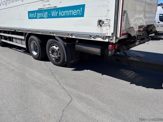 Beverage truck MERCEDES-BENZ Actros 5 mit Schwenwandkoffer und Ladebordwand
