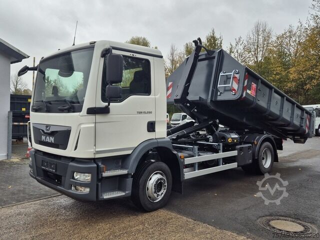 Roll-off tipper truck man TGM 15.290 BL Aut. Abrollkipper AHK