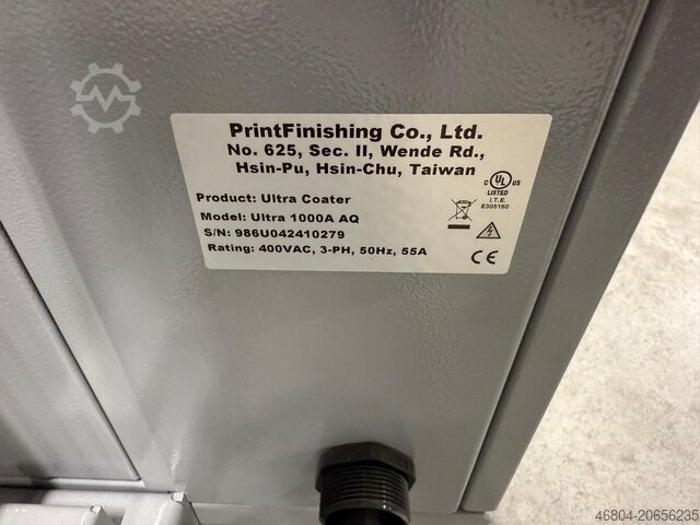 Coating machine for digital production Printfinishing Ultracoater 1000AQ