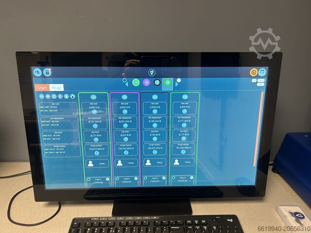 Zug- und Druckprüfbank mit 5 kN oder 7,5 kN Mecmesin OmniTest 7,5 kN