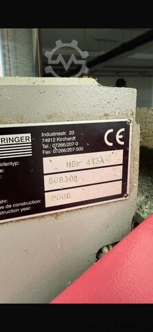 MEtal band saw Behringer HBP 413 A