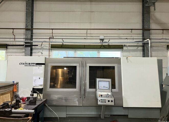 CNC-Drehmaschine Gildemeister CTX 620 linear