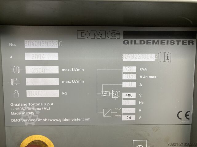 CNC-Drehmaschine Gildemeister CTX 620 linear