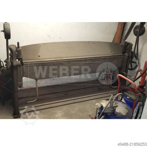 Bending machine Weingarten Schwenkbiegemaschine ALH