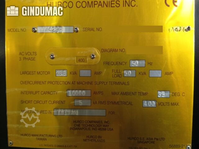 Hurco  VMX 42SR Hurco VMX 42SR