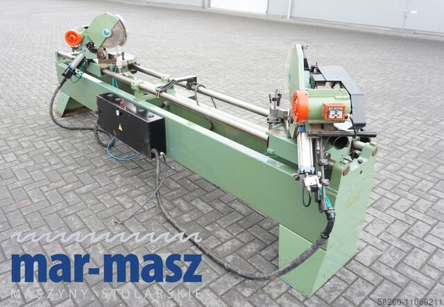 Double saw for cutting wood and aluminium Omga TR2-A ukośna ukośnica