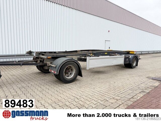 Roll off trailer Hüffermann HSA 20.70 Schlittenabroller