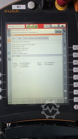 Industrial robot KUKA KR 10 R1420 + KR C4